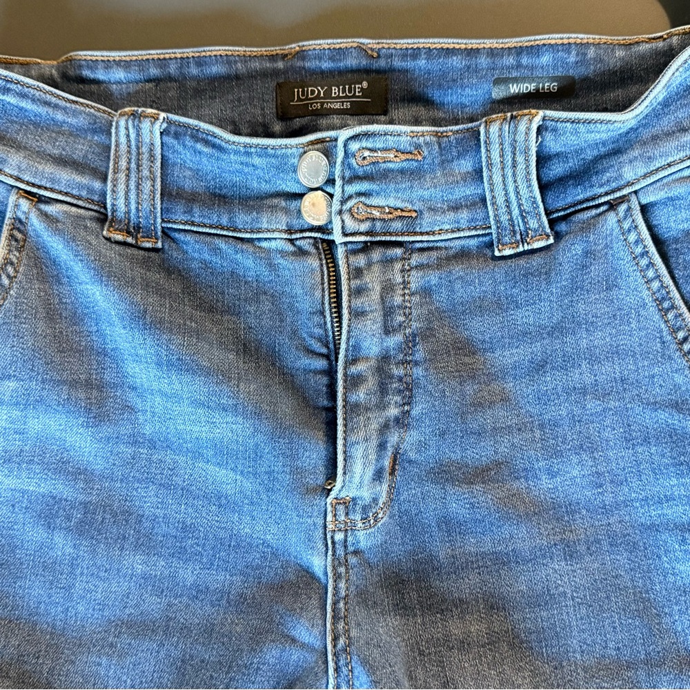 Judy Blue Wide-Leg Jeans